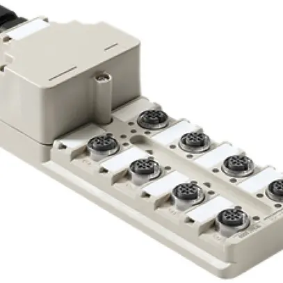 Verteiler Weidmüller SAI-8-M M12 OL Haubenversion 8 Buchsen 5L M12 