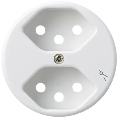 Disque frontal 2×type 13/1S blanc basico 