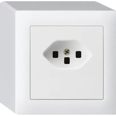 Presa AP kallysto T23 bianco con morsetti a vite 