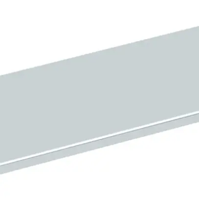 Blindplatte 19" VALUE, 3HE, lichtgrau (RAL 7035) 