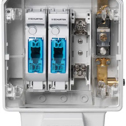 Hausanschlusskasten SCHUR SKD 160A 3LNPE DIN00/TN-C/TN-S 