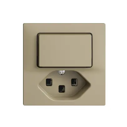 Combinazione A-R/1L+T23 16A EDIZIOdue sand 