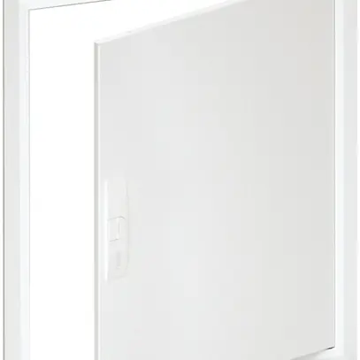 Cadre avec porte Hager univers 603×703×10mm IP00 blanc pour FW42U.. 