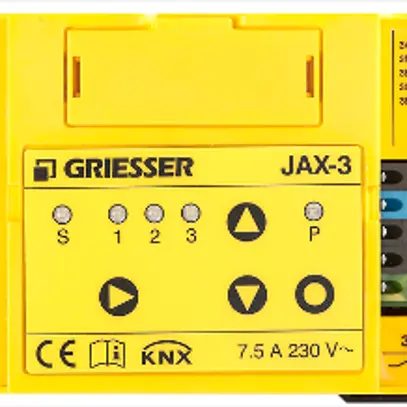 KNX attuatore jalousie INC 3x JAX-3 