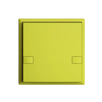 Poussoir ENC KNX 1× EDIZIOdue colore lemon RGB sans LED 