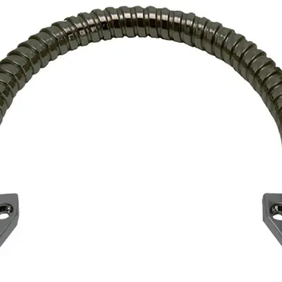 Kit passaggio cavo 300mm, Ø10/8mm, ottone/plastica 