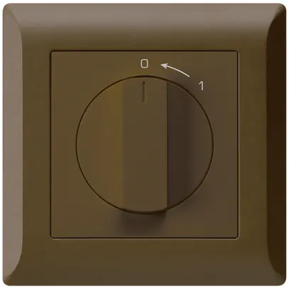 Contatto rotativo INC 0<1/1L kallysto.line marrone con manopola 