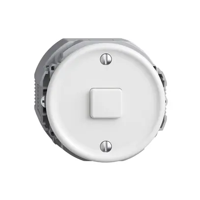 Interrupteur 1K/1T Sdue Wiser blanc 