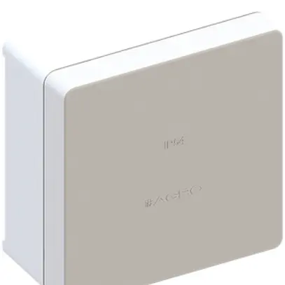 AP-Abzweigdose AGRO IP54 leer weiss 105×105×50mm 