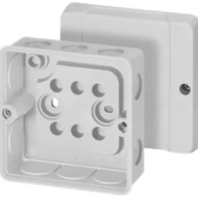 Boîte de dérivation AP Hensel DE9320 gris pour diamètre de cable 6…16mm 