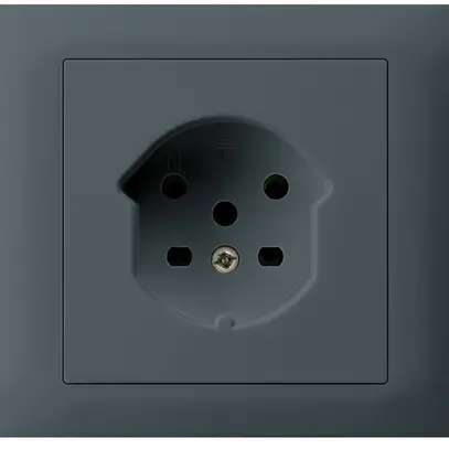 EB-Steckdose kallysto T15 anthrazit 