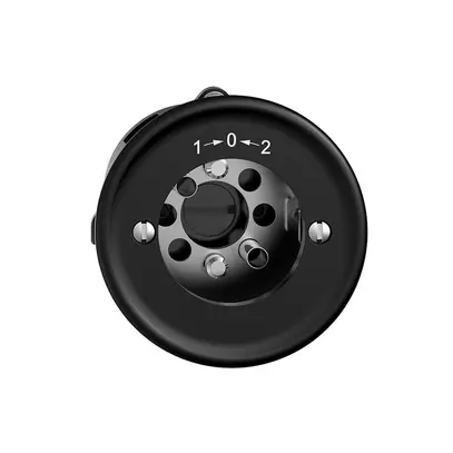 Contatto rotativo INC 1>0<2 STANDARDdue nero per serrat.s.cil. 