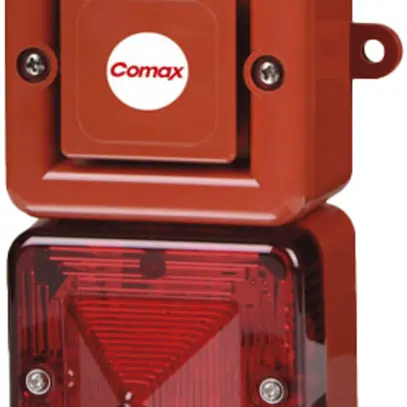 Avvisatore Comax con flash 5J 32 toni 100dB arancione IP66 
