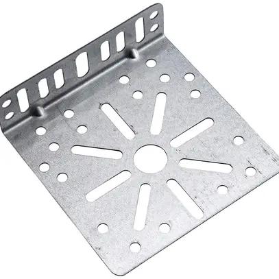 Piastra di montaggio ELBRO universale, acciaio zincata, fiss.vite, 130×130×40mm 