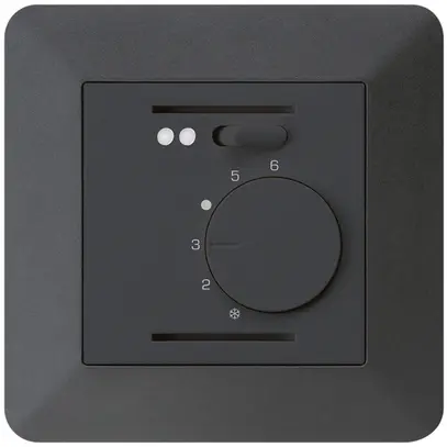 Thermostate d'ambiance ENC kallysto.trend noir pour plancher chauffant 