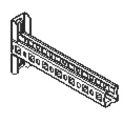 Console Lanz 250mm zinguée 