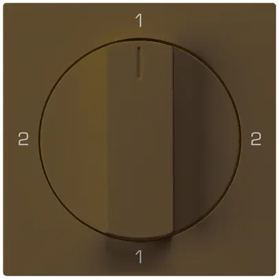 Kit di copertura kallysto interruttore rotativo S3 marrone 