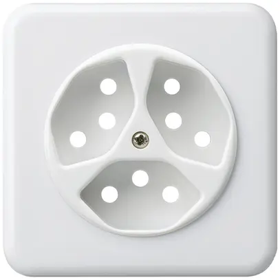 Kit frontal ENC basico 3×type 13 blanc 86×86mm 