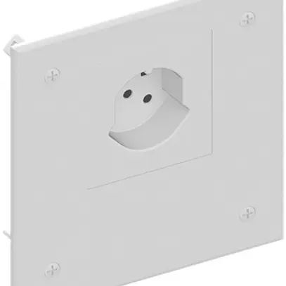 Couvercle à vis AGRO 130×130mm blanc avec 1×T15 