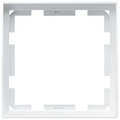 Cadre frontal Hager basico KNX RTR blanc 