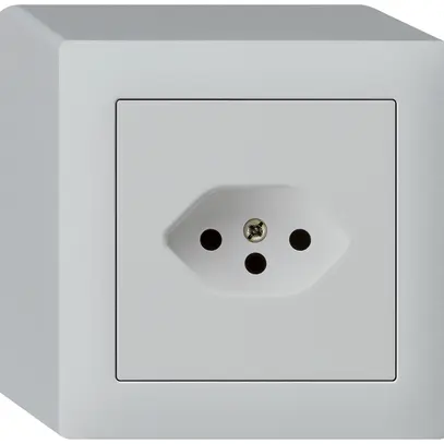 Presa AP kallysto T13 grigio chiaro con protezione bambini 
