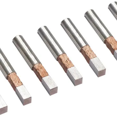 Steckerstift Hager flexibel zu Zählersteckklemme KJ31 100A 45mm Set à 7 Stück 