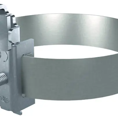 Erdungs-Bandschelle für Potentialausgleich PA 88, Ø 165mm 
