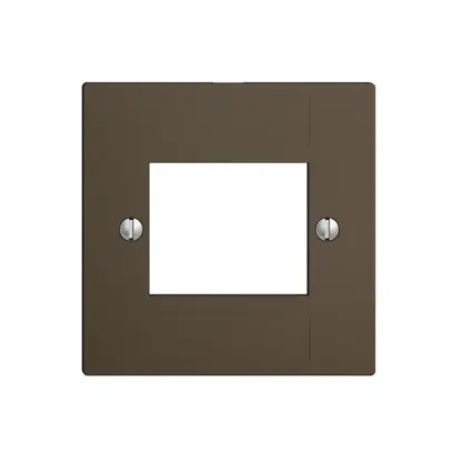 Frontplatte 4×RJ45 ITplus EDIZIOdue coffee 