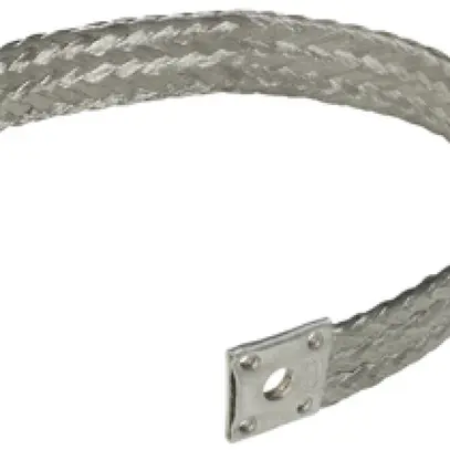 Raccordo flessibile Flury PA 38 CuvSn 25mm²capicorda Ø8.2mm piatto 22×2.5×1000mm 