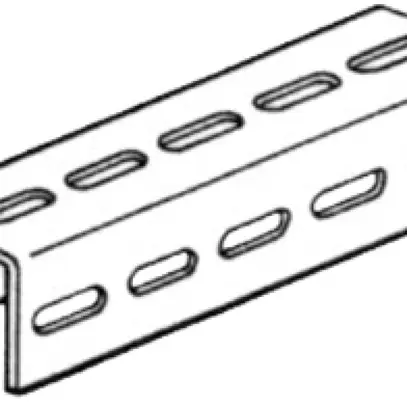 Profilo U Lanz 50×50mm zincato 6000mm 