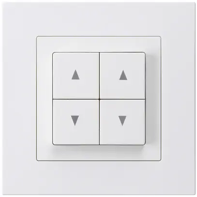 Pulsante per tapparelle INC kallysto.pro bianco con 4 tasti 