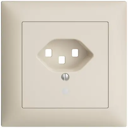 Kit frontale INC EDIZIOdue crema 88×88mm T23 con lente 