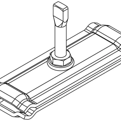 Bullone di separazione Lanz per canale a griglia 110 