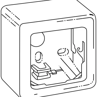 Quadro AP ATO 1×1modulo al-prl 