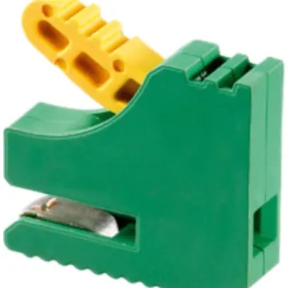 Sammelschienenklemme Weidmüller ZF 4 S 2.5mm² Zugfeder grün/gelb 