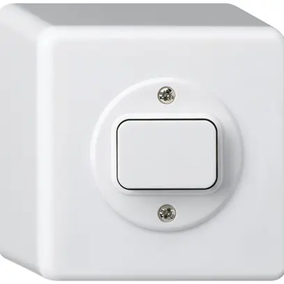 Interruttore AP basico 3/1L bianco 