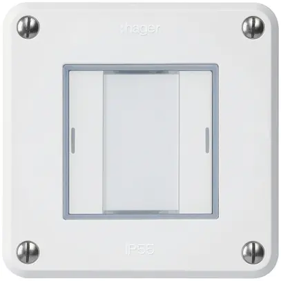 Tasto INC robusto C KNX 2× bianco LED RGB s/e-link 