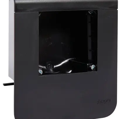 Support d'appareil Hager pour SL20055 vide, noir 