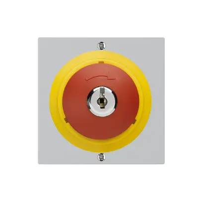 Contatto rota.c.chiave kallysto ARRESTO DI EMERGENZA grigio chiaro 