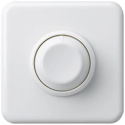 Set frontale basico per variatore bianco 86×86mm 