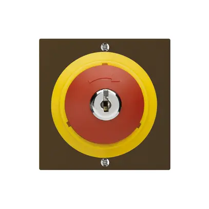 Contatto rota.c.chiave kallysto ARRESTO DI EMERGENZA marrone 