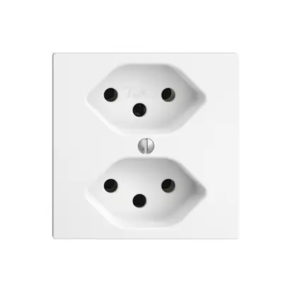 UP-Steckdose EDIZIOdue 2×T13 weiss 