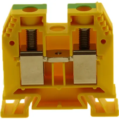 Morsetto di passaggio componibile WZ 16…35mm² 125A 1000V vite 2×1 DIN 35mm ve-gi 