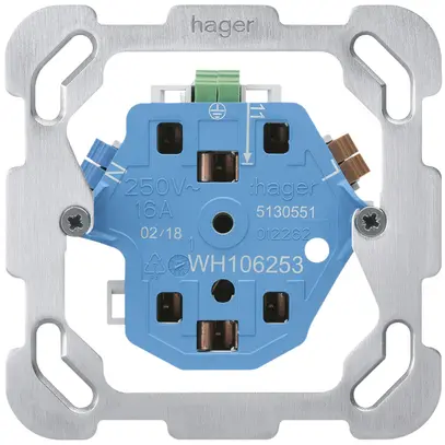 Interno per presa Hager 2×T13/23 F 