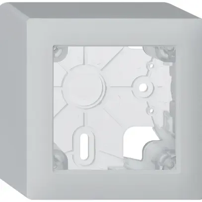 Scatola AP kallysto grigio chiaro h=54mm 