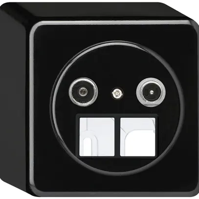 Presa multimedia AP basico TV-R 10.5dB 2GHz nero 