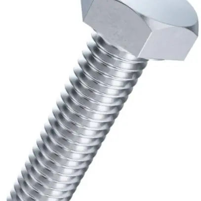 Vis à tête 6-pans M12×50mm zng-chro, 8.8 DIN 933 