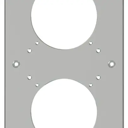 Intestazione INC ELEMENT SNAPFIX® 4×1 125×425mm alluminio 