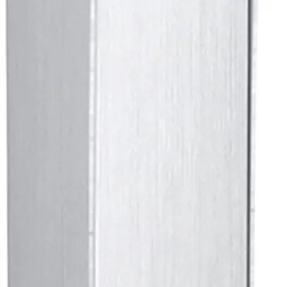 Colonna d.terreno Hager altezza 600mm 2×robusto 10×9.4×60cm accia.pregiato 2.5mm 