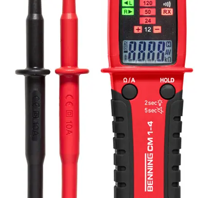 Pinza amperometrica Benning CM 1-4 1000VUC 200A 50kΩ Cat IV 600V 